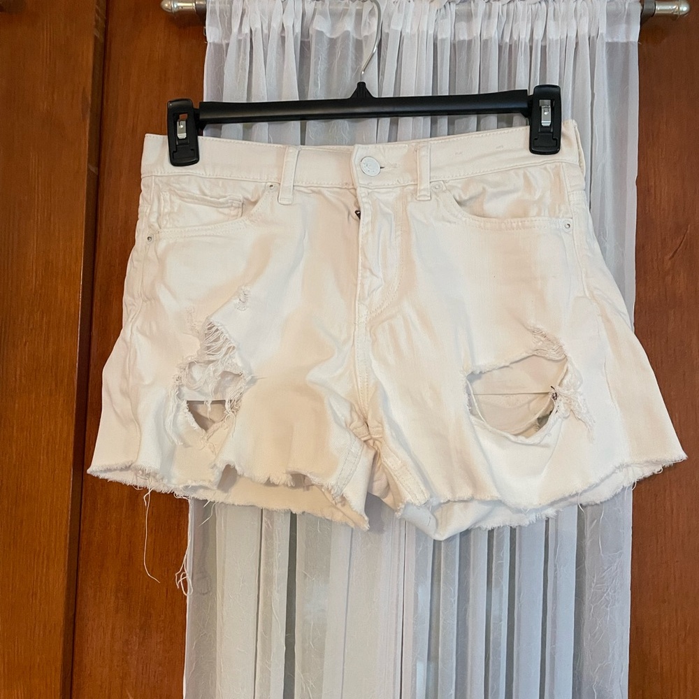 Express High Rise Bermuda Shorts